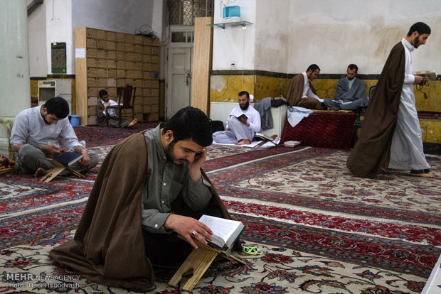 گزارش تصویری از آیین معنوی اعتکاف