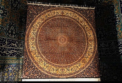 بافت فرشهاي حرمهای عتبات به دست زنان کاشانی