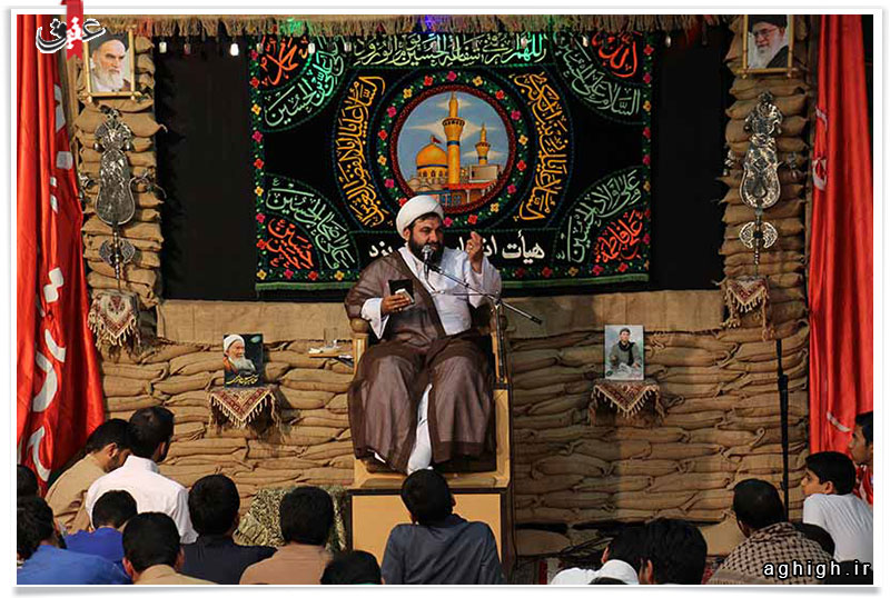 مراسم هفتگی هیئت انصار ولایت یزد برگزار شد