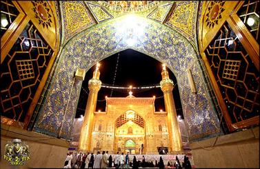 صحن حرم مطهر امام علی(ع) مسقف شد