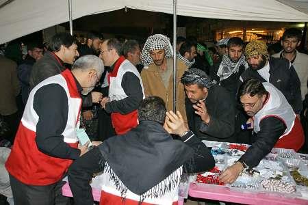 اعزام کادر درمانی ۴۶ نفره برای ارائه خدمات به زائران پیاده نیمه شعبان در کربلا