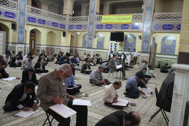 برگزاري آزمون به سازي مداحان عتبات در يزد