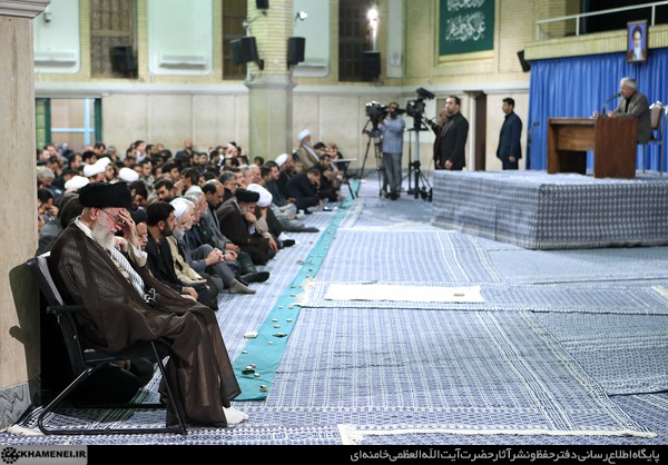 تمجید رهبر معظم انقلاب از مداحی حاج ماشاءالله عابدی