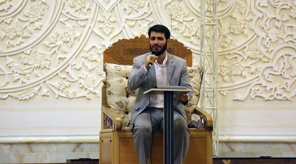 مداحی حاج میثم مطیعی در حرم حضرت احمد بن موسی علیه السلام (شاهچراغ)