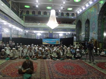 مراسم میلاد ثامن‌‌الحجج(ع) در مسجد امام‌رضا(ع) برگزار شد