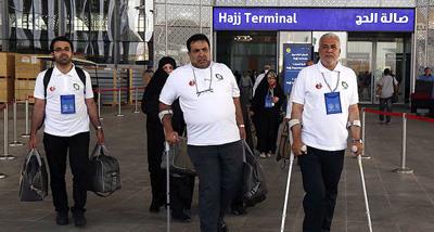 نخستین کاروان جانبازان وارد مدینه شد