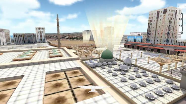 نرم‌افزار موبایلی شبیه‌سازی سه بعدی کبوتر مدینه تولید شد