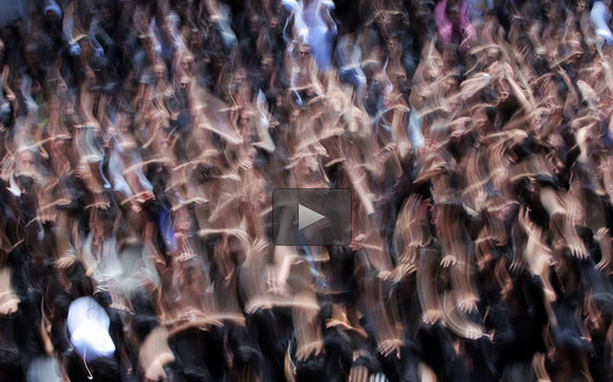 آیین سنتی عزاداری پیاده در ورامین برگزار شد