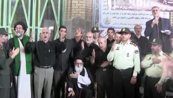 آیین سنتی عزاداری پیاده مردم ورامین در روز شهادت امام باقر(ع)