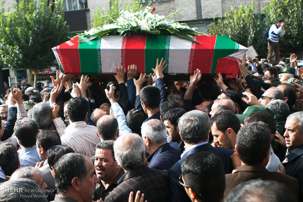 پیکر مداح و قاری قرآن جان باخته حادثه منا در تبریز تشییع شد