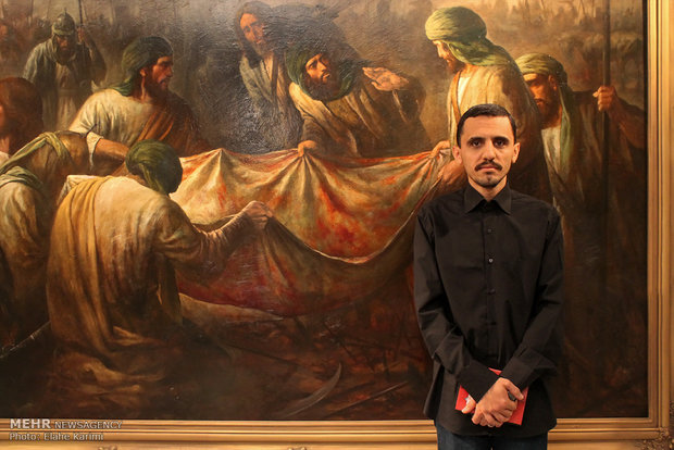 روضه و مقتل کربلا را نقاشی می‌کنم