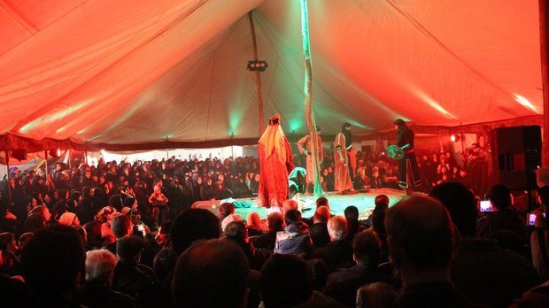 تعزیه خوانی علمدار کربلا؛ اباالفضل العباس (ع) در شمال غرب تهران