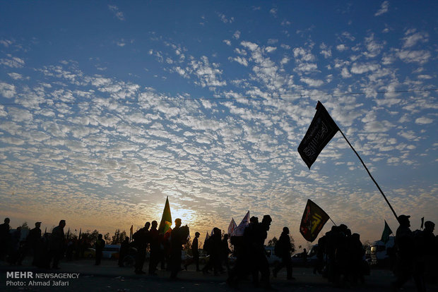 ادامه خدمات رسانی هلال احمر تا بعد از اربعین