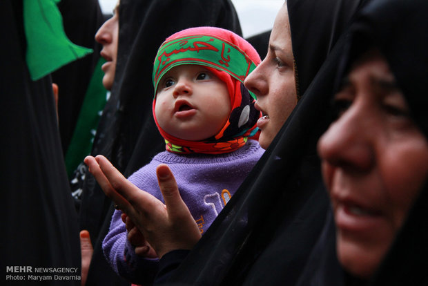 زیارت اربعین در جبل الشهدای زاهدان خوانده شد