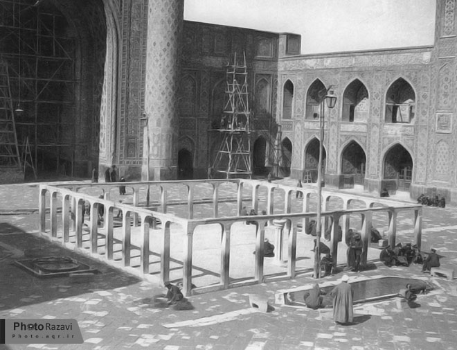 صحن گوهرشاد از منظري ديگر