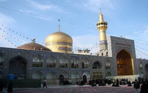 جشن زائران و مجاوران حرم منور رضوي در ميلاد باقرالعلوم(ع)