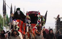 جاده نجف به كربلا - موكب ٢٠٢