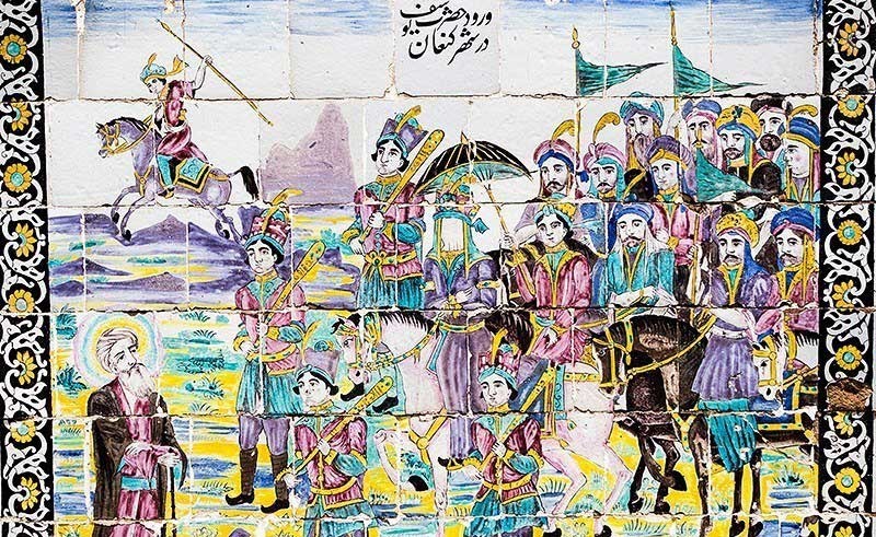 تکیه معاون‌الملک؛ شاهکار کاشی‌کاری ایران + تصاویر