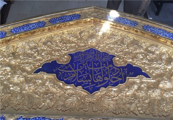 اتمام ساخت در حرم امامین عسکریین(ع) و ورودی سرداب امام زمان (عج)