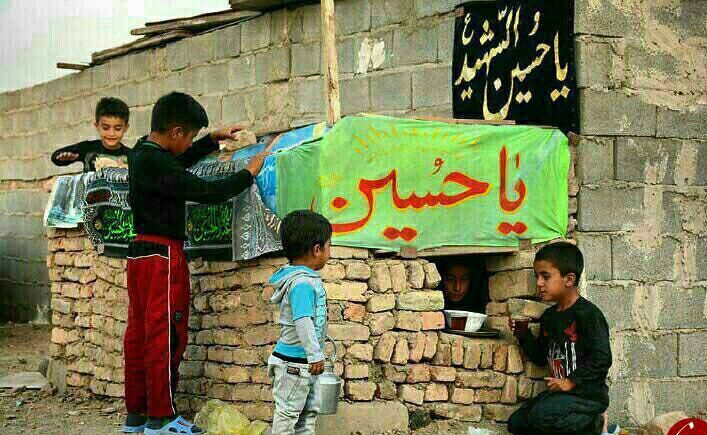 خشت‌های کودکانه دل‌های عزادار