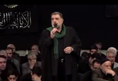 مدیحه‌خوانی حاج سیدعلی سادات‌رضوی/ روز تاسوعا در حسینیه حجت بن الحسن(عج) خوانسار