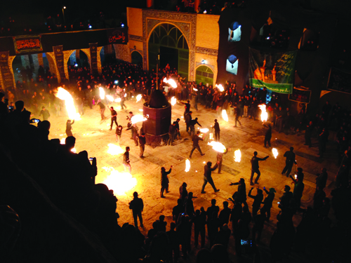 آتش در کویر