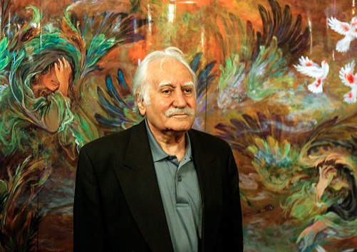 راز و رمز ماندگار هنر استاد فرشچیان/ روایتی شنیدنی از طراحی ضریح امام رضا(ع) و خلق تابلوی عصر عاشورا