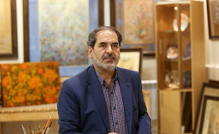 مینا کاری ضریح حضرت ابوالفضل را من انجام داده‌ام