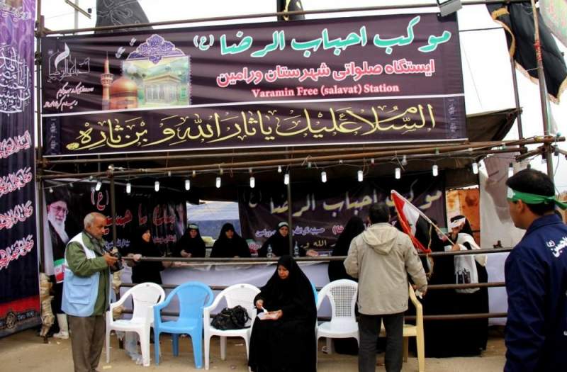 درآمد موقوفات ۶ استان برای زائران اربعین در مهران هزینه می شود