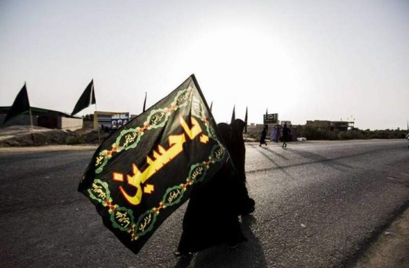 پرچم یالثارات حسین در شلمچه به اهتزار درآمد پرچم یالثارات حسین در شلمچه به اهتزار درآمد