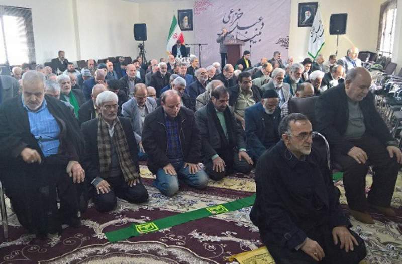 هیئت جامعه مداحان صبح شنبه، مهمان بنیاد دعبل