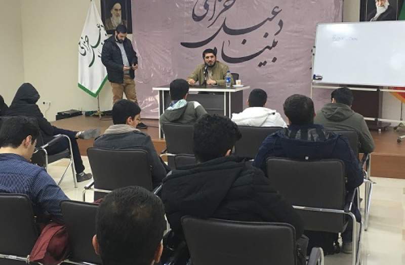 سومین جلسه آموزش نوحه خوانی در بنیاد دعبل