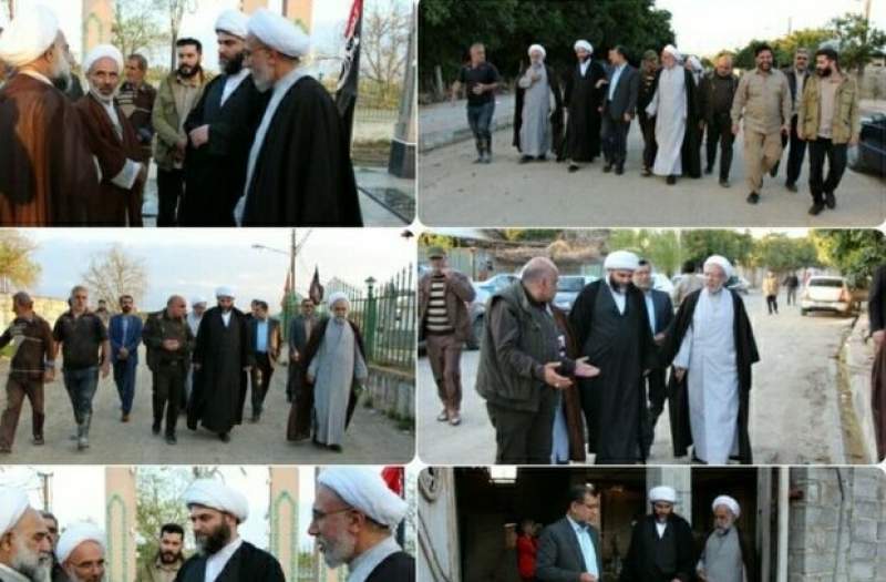 بازدید رئیس سازمان تبلیغات اسلامی از مناطق سیل زده مازندران