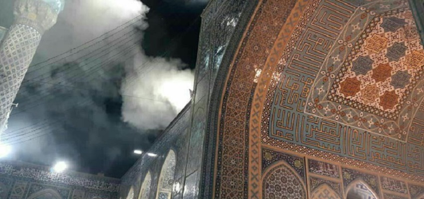 ماجرای دودگرفتگی در حرم امام رضا(ع) ماجرای دودگرفتگی در حرم امام رضا(ع)