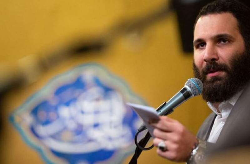 شعرخوانی محمدحسین حدادیان درپی اهانت به امام رضا(ع) +فیلم