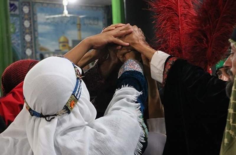 مجلس تعزیه شهادت مسلم بن عقیل (ع) در کرمان شبیه خوانی شد