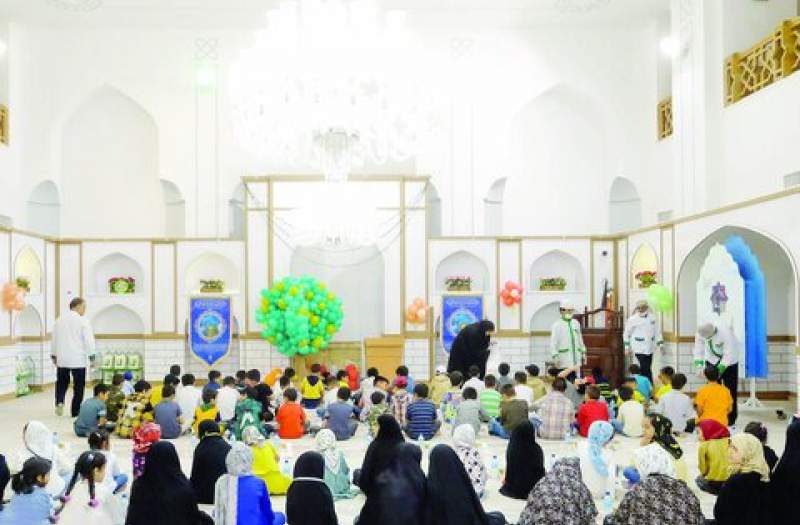 میهمانان کوچک سفره غدیر